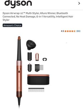 BRANDNEW IN SEALED BOX!!! Dyson Multi-Styler in Copper and Black